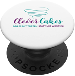 Clever Cakes PopSockets mit austauschbarem PopGrip