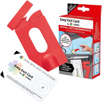 Easy Exit Card Rettungswerkzeug zum Einschlagen von PKW Scheiben