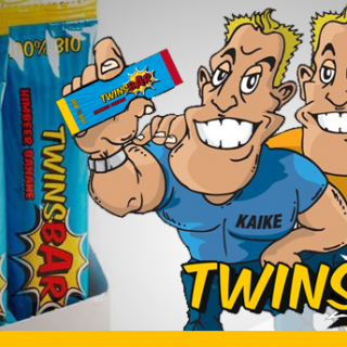 Twins Fitness Kohlenhydratriegel auf Haferflockenbasis