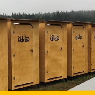 Öklo Kompost-Toilettenhäuschen