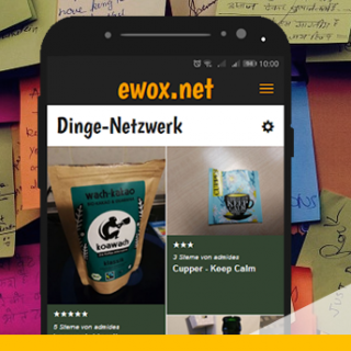 ewox Bewertungs-App für Dinge