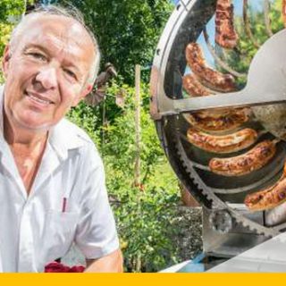 Grillrad Vertikaler Dreh-Grill