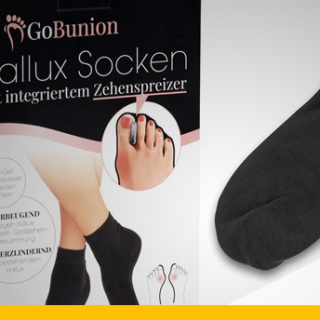 GoBunion Hallux-Socken mit Zehentrennern