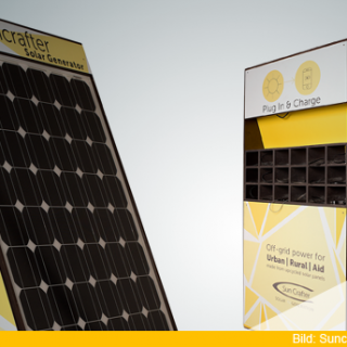 SunCrafter Solarenergie-Ladestationen