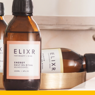 Elixr Ayurvedische Mundspülung mit Ölen