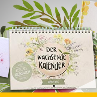 Der wachsende Kalender zum Einpflanzen