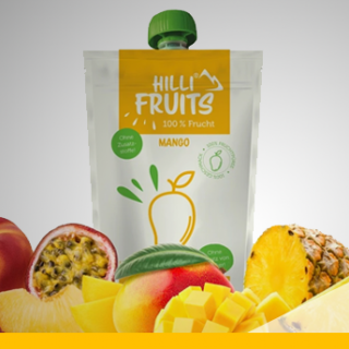 Hilli Fruits Fruchtpüree im Dosierbeutel