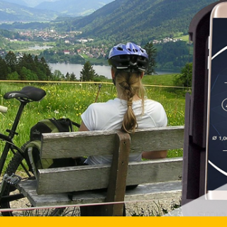 sminno Fahrrad-Cockpit mit App und Handyhalterung