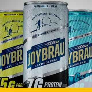 JoyBräu Alkoholfreies Sportbier mit Vitaminen und Proteinen